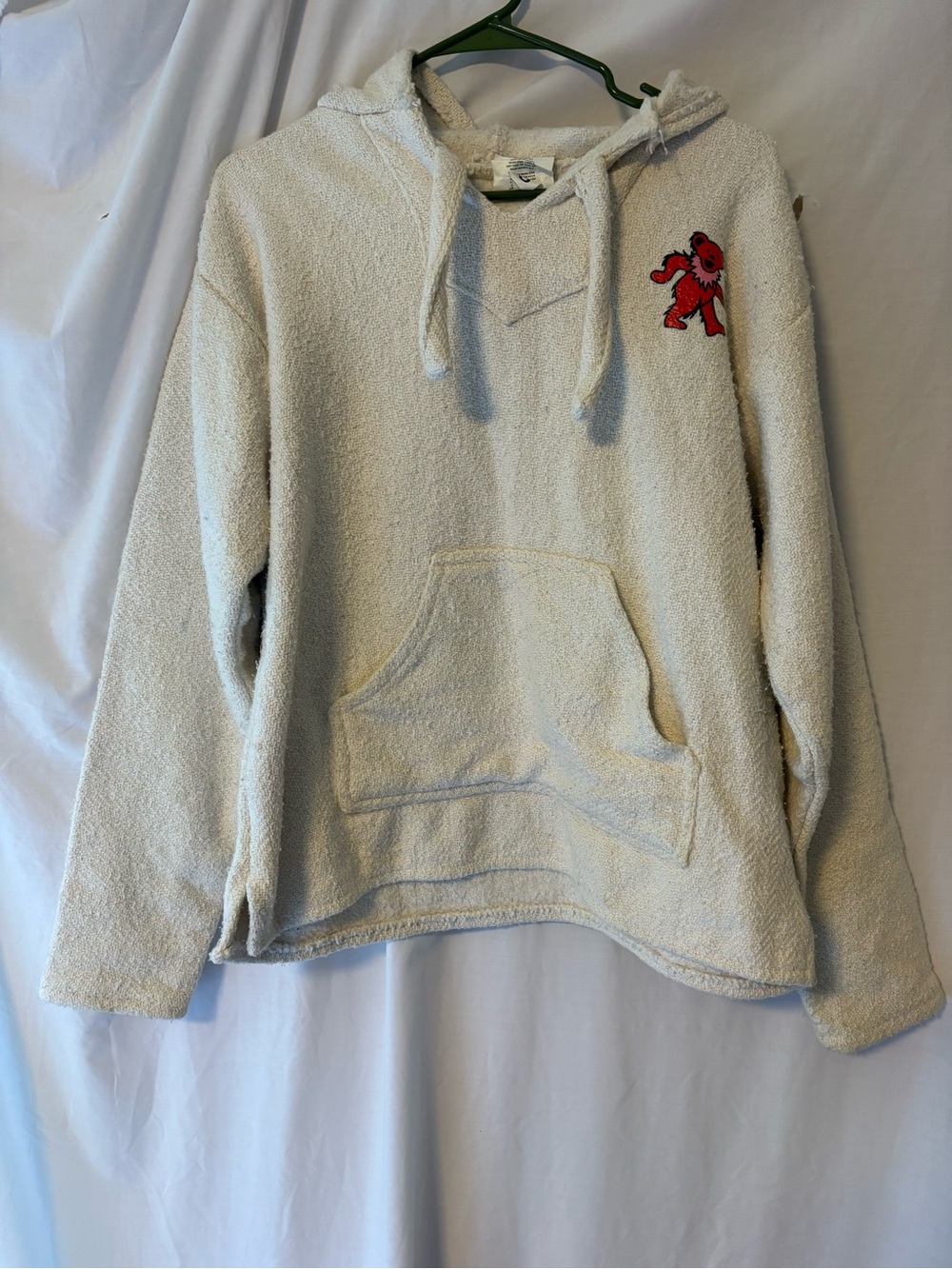 Vintage Grateful Dead Baja Hoodie Featuring Dancing Bears.
